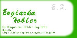 boglarka hobler business card
